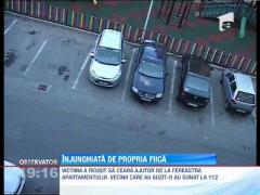 Injunghiata in gat de propria fiica