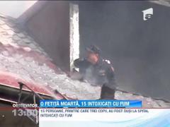 Explozie la un bloc din Pitesti: O fetita a decedat