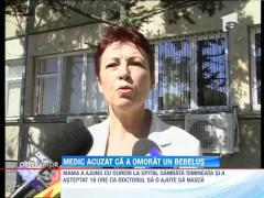 Medic din Targu Jiu, acuzat ca a omorat un bebelus