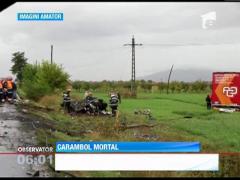 Carambol mortal pe DN7