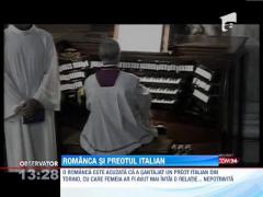 Favoruri sexuale intre un preot italian si o romanca