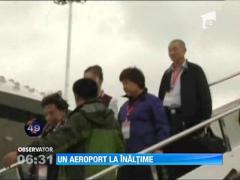 In China a fost inaugurat aeroportul situat la cea mai mare altitudine