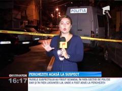Perchezitii in casa unui constantean suspectat de o crima sangeroasa