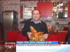 Razboi total intre Loredana Chivu si Leo de la Strehaia