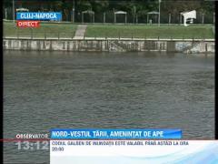 Nord-Vestul tarii, amenintat de ape