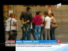 Pentru o slujba bine platita in strainatate, liceenii sunt dispusi sa renunte la scoala