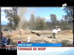 "Tornada diavolului", pe strazile din California