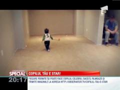 La un an si jumatate, un baietel este jucator de golf!