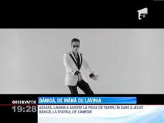 Stefan Banica si Lavinia Parva, prima aparitie in public. Andreea Marin, in rochie de mireasa