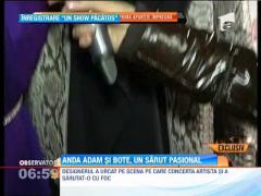 Anda Adam si Catalin Botezatu s-au sarutat
