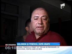 Antonie Solomon si Cornel Penescu, condamnati definitiv la trei ani de inchisoare