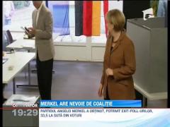 Alegeri in Germania: Angela Merkel are nevoie de coalitie