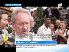 Oktoberfest, cea mai mare sarbatoare a berii, a inceput la Munchen