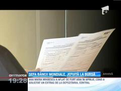Ana Maria Mihaescu, sefa in Banca Mondiala, jefuita la bursa