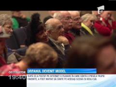 George, cantaretul fara maini, a invins neputinta