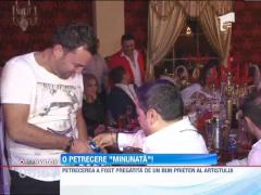 Adrian Minune a chefuit pana in zori, de ziua lui