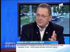 Turism 2013, raportul verii