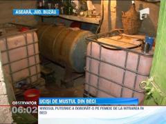 Familie, ucisa de mustul din beci