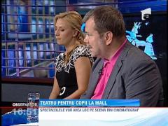 Teatrul de animatie Tandarica va avea spetacole intr-un mall din Capitala