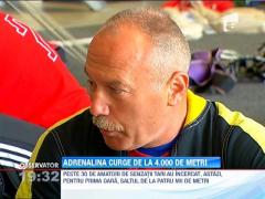 Adrenalina curge de la 4.000 de metri!