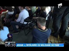 Jessie J s-a intalnit cu fanii