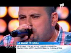 Cheloo, impresionat in acest sezon de un concurent X Factor
