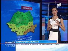 Romania, amenintata de inundatii