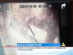 Update! Un bloc din Resita a fost aruncat in aer