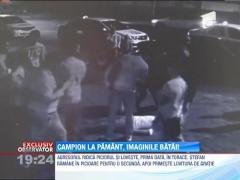 IMAGINI SOCANTE! Lovitura care l-a trimis pe campionul din Iasi in coma profunda