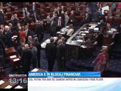 America e in blocaj financiar