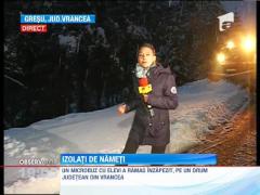 Mai multe sectoare de drum din judetul Vrancea, inchise de autoritati