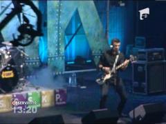 Trupa Vunk a sustinut un concert la sala Polivalenta