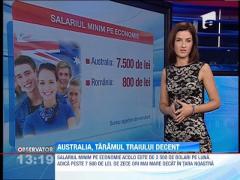 Australia, taramul traiului decent