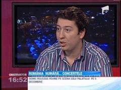 Demis Roussos revine pe scena Salii Palatului pe 5 decembrie