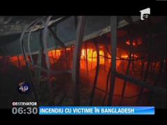 Incendiu cu cel putin 10 victime, in Bangladesh