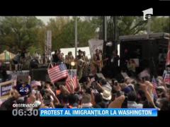 Prostest al imigrantilor, la Washington