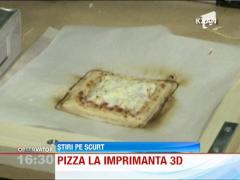 Pizza realizata la imprimanta 3D! Ai manca asa ceva?