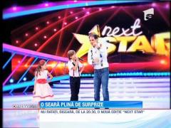 Seara plina de suprize la "Next Star"
