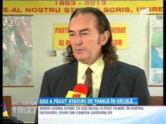 Gigi Becali a facut atacuri de panica in celula