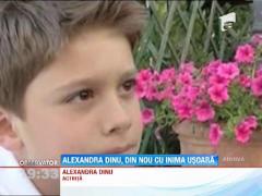 Fiul Alexandrei Dinu s-a refacut perfect dupa operatia pe cord deschis