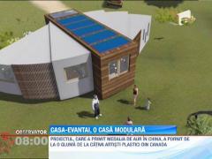 Casa-evantai, o locuinta modulara