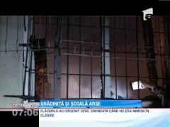 Doua unitati de invatamant si o brutarie, distruse de flacari, in Maramures