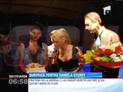 Surpriza pentru Daniela Gyorfi
