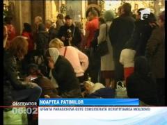 Noaptea patimilor pentru credinciosii veniti la Iasi