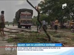 In India, ciclonul Phailin a facut cel putin 14 victime