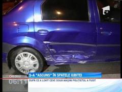 Gorj: Un politist baut a facut prapad in trafic