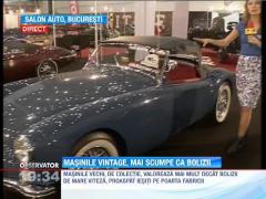Masinile vintage, mai scumpe ca bolizii