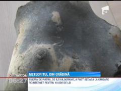 Un cuplu din Suceava a scos la vanzare o piatra gasita pe camp, acum un sfert de veac