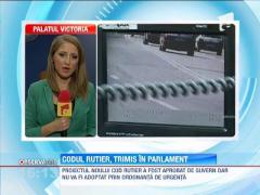 Noul Cod Rutier, trimis in Parlament
