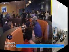 Un tren incarcat cu produse petroliere a luat foc in Canada, dupa ce a sarit de pe sine